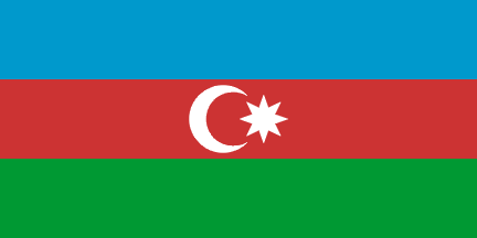 Ulusal Bayrak, Azerbeycan