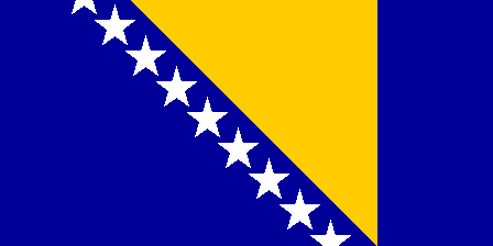 Ulusal Bayrak, Bosna Hersek