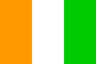 Ulusal Bayrak, Cote d`voire
