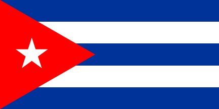 Ulusal Bayrak, Küba
