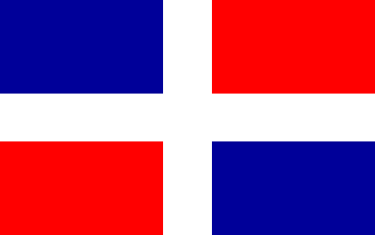 Ulusal Bayrak, Dominik Cumhuriyeti