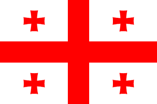Ulusal Bayrak, Gürcistan