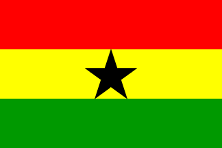 Ulusal Bayrak, Gana