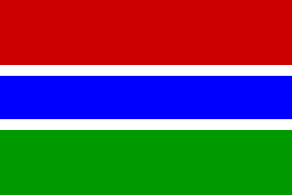 Ulusal Bayrak, Gambiya,