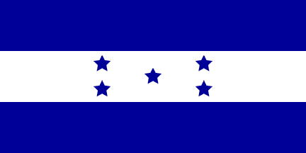 Ulusal Bayrak, Honduras