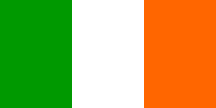 Ulusal Bayrak, İrlanda