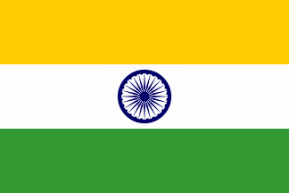 Ulusal Bayrak, Hindistan