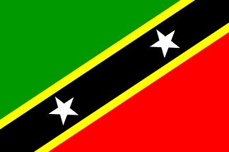 Ulusal Bayrak, Saint Kitts ve Nevis