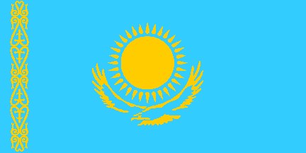 Ulusal Bayrak, kazakistan
