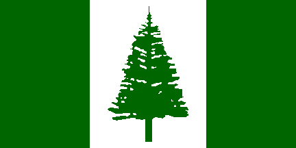 Ulusal Bayrak, Norfolk Adası