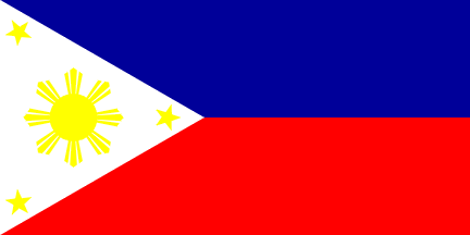 Ulusal Bayrak, Filipinler