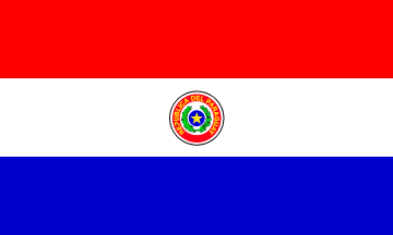 Ulusal Bayrak, Paraguay