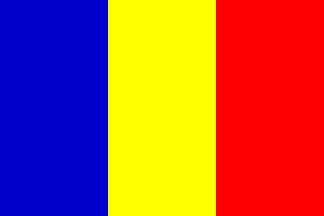 Ulusal Bayrak, Romanya