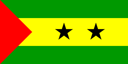 Ulusal Bayrak, Sao Tome ve Principe