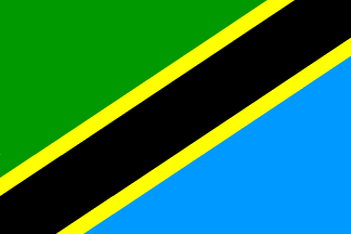Ulusal Bayrak, Tanzanya