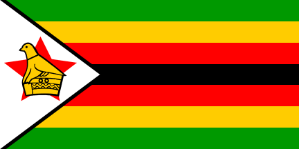 Ulusal Bayrak, Zimbabve